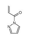 1-pyrazol-1-ylprop-2-en-1-one结构式