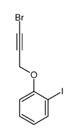 1-(3-bromoprop-2-ynoxy)-2-iodobenzene Structure