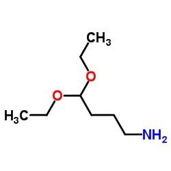 4,4-Diethoxy-1-butanamine Structure