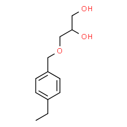 3-(p-Ethylbenzyloxy)-1,2-propanediol Structure