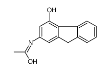 N-(4-hydroxy-9H-fluoren-2-yl)acetamide Structure