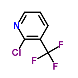 2-氯-3-(三氟甲基)吡啶结构式