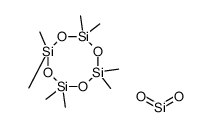 2,2,4,4,6,6,8,8-octamethyl-1,3,5,7,2,4,6,8-tetraoxatetrasilocane Structure