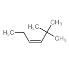 3-Hexene,2,2-dimethyl-, (3Z)- Structure