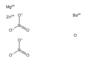 magnesium,zinc,barium(2+),dioxido(oxo)silane Structure
