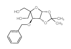 4-(Hydroxymethyl)-1,2-O-isopropylidene-3-O-benzyl-a-D-erythro-pentofuranose Structure