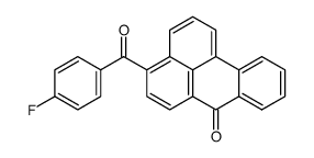 4-(4-fluorobenzoyl)-7H-benzo[de]anthracen-7-one Structure