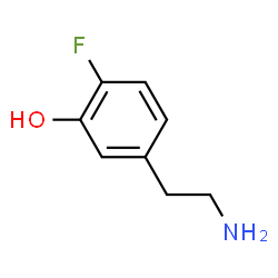 Phenol, 5-(2-aminoethyl)-2-fluoro- (9CI) Structure