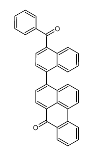 4-(4-benzoylnaphthalen-1-yl)-7H-benzo[de]anthracen-7-one结构式