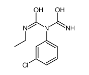 1-Ethyl-5-(3-chlorophenyl)biuret Structure