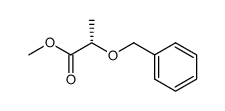 (S)-Methyl 2-(benzyloxy)propanoate Structure