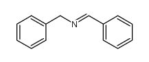 Benzenemethanamine,N-(phenylmethylene)- Structure