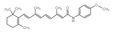 N-4-Methoxyphenylretinamide Structure