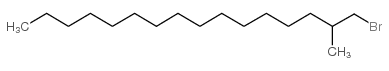1-Bromo-2-methylhexadecane Structure