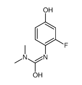 3-(2-fluoro-4-hydroxyphenyl)-1,1-dimethylurea结构式