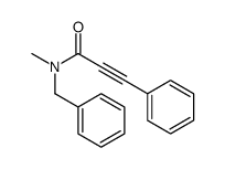 N-benzyl-N-methyl-3-phenylprop-2-ynamide结构式