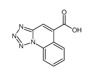 四唑并[1,5-a]喹啉-5-羧酸结构式