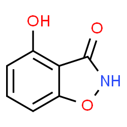 1,2-Benzisoxazol-3(2H)-one,4-hydroxy- Structure
