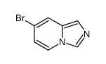 7-溴咪唑并[1,5-a]吡啶结构式