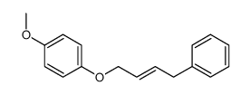 1-methoxy-4-(4-phenylbut-2-enoxy)benzene结构式
