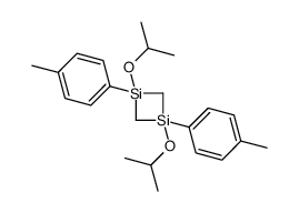 1,3-bis(4-methylphenyl)-1,3-di(propan-2-yloxy)-1,3-disiletane结构式