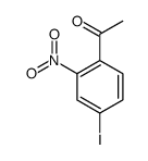 1-(4-碘-2-硝基苯基)乙酮结构式