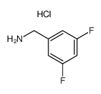 3,5-difluorobenzylamine hydrochloride结构式