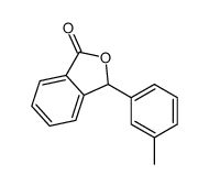 3-(3-methylphenyl)-3H-2-benzofuran-1-one结构式