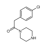 Ethanone, 2-(4-chlorophenyl)-1-(1-piperazinyl)结构式