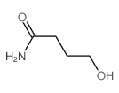 Butanamide, 4-hydroxy- Structure