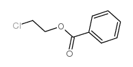 苯甲酸-2-氯乙酯结构式