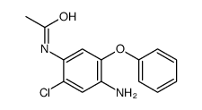 N-(4-amino-2-chloro-5-phenoxyphenyl)acetamide Structure