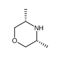 (3R,5S)-3,5-二甲基吗啉结构式