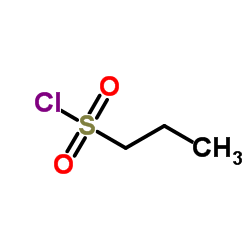 1-Propanesulfonyl chloride Structure