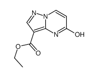 5-羟基吡唑并[1,5-a]嘧啶-3-羧酸乙酯结构式