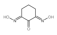 1,2,3-Cyclohexanetrione,1,3-dioxime Structure