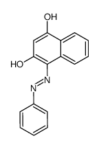 1-phenylazonaphthalene-2,4-diol Structure