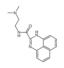 N-[2-(dimethylamino)ethyl]-1H-perimidine-2-carboxamide Structure