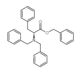 benzyl n,n-dibenzyl-l-phenylalaninate Structure