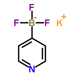 4-吡啶基三氟硼酸钾结构式