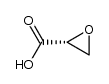 (R)-Glycidic acid Structure