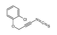 1-chloro-2-(3-isothiocyanatoprop-2-ynoxy)benzene结构式