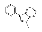 3-methyl-1-pyridin-2-yl-1H-indole Structure