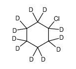 氯环己烷-D11结构式