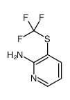 3-(Trifluoromethylthio)pyridin-2-amine structure