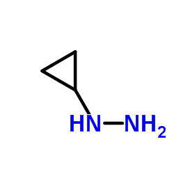 Cyclopropylhydrazine structure