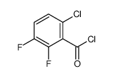 6-Chloro-2,3-difluorobenzoyl chloride Structure