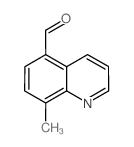 8-Methylquinoline-5-carbaldehyde结构式