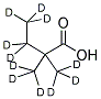 2,2-Dimethylbutanoic acid-d11结构式