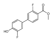 methyl 2-fluoro-4-(3-fluoro-4-hydroxyphenyl)benzoate Structure